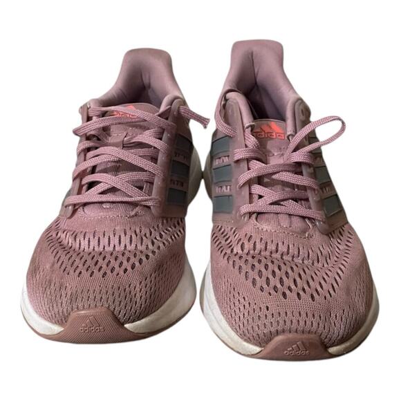 Adidas Womens EQ21 Run GZ4075 Pink Size 8 Running Sneakers - Picture 2 of 7